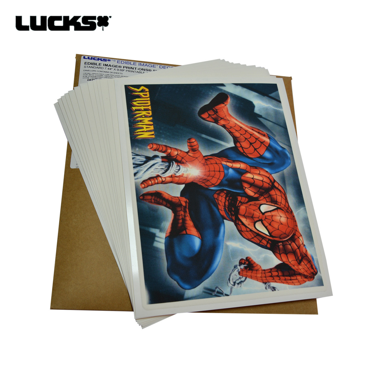 LUCKS Edible Image Print Ons Sheets